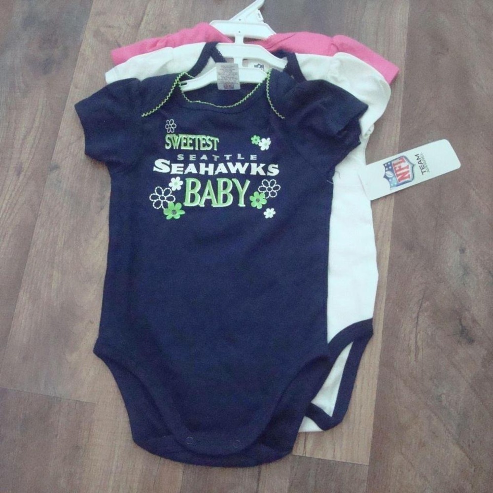 SEAHAWKS‎ ONESIE 18MONTHS INFANT shirt vintage y2k 00s L3